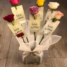 بكدج تاقات "شكراً معلمي" مع شوكولاتة